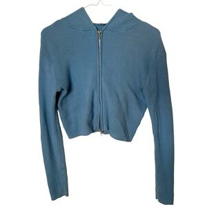 J. Galt ribbed double zip up